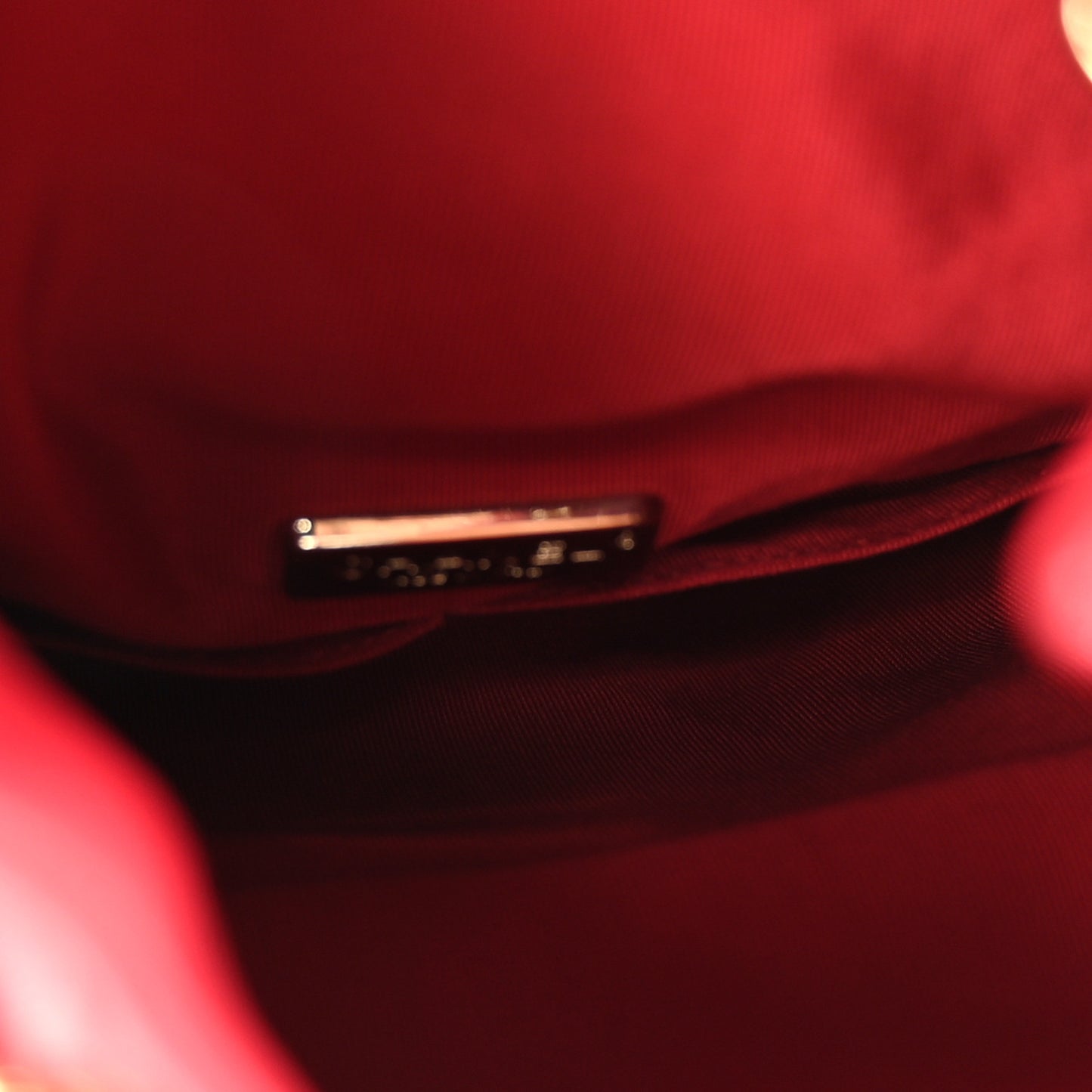 Lambskin Quilted Small in Seoul Backpack Dark Pink