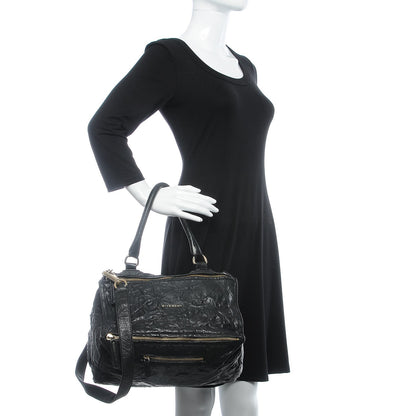 Givenchy Tumbled Sheepskin Medium Pandora Black 2 of 9