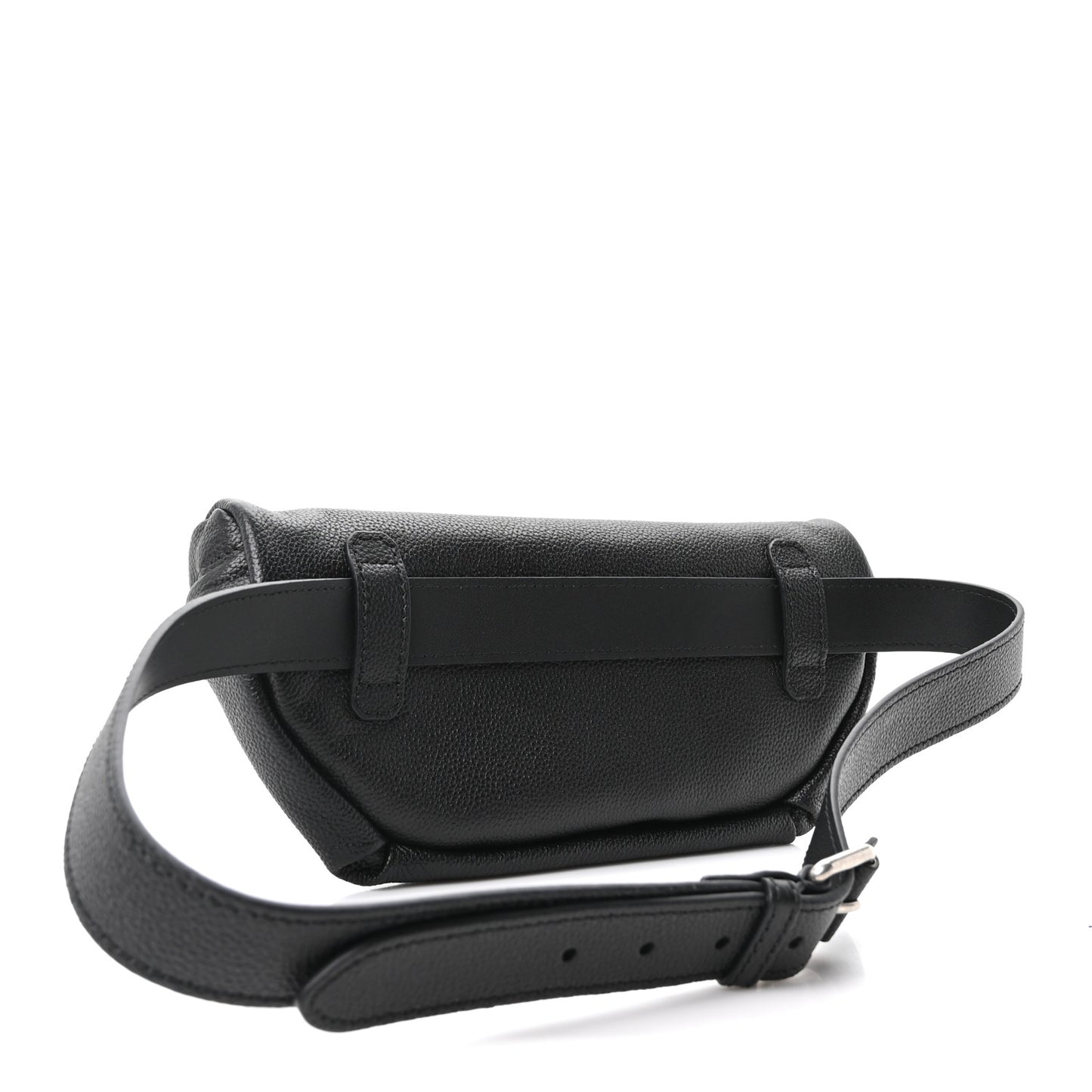 Grained Calfskin Embossed GG Monogram Belt Bag 100 40 Black