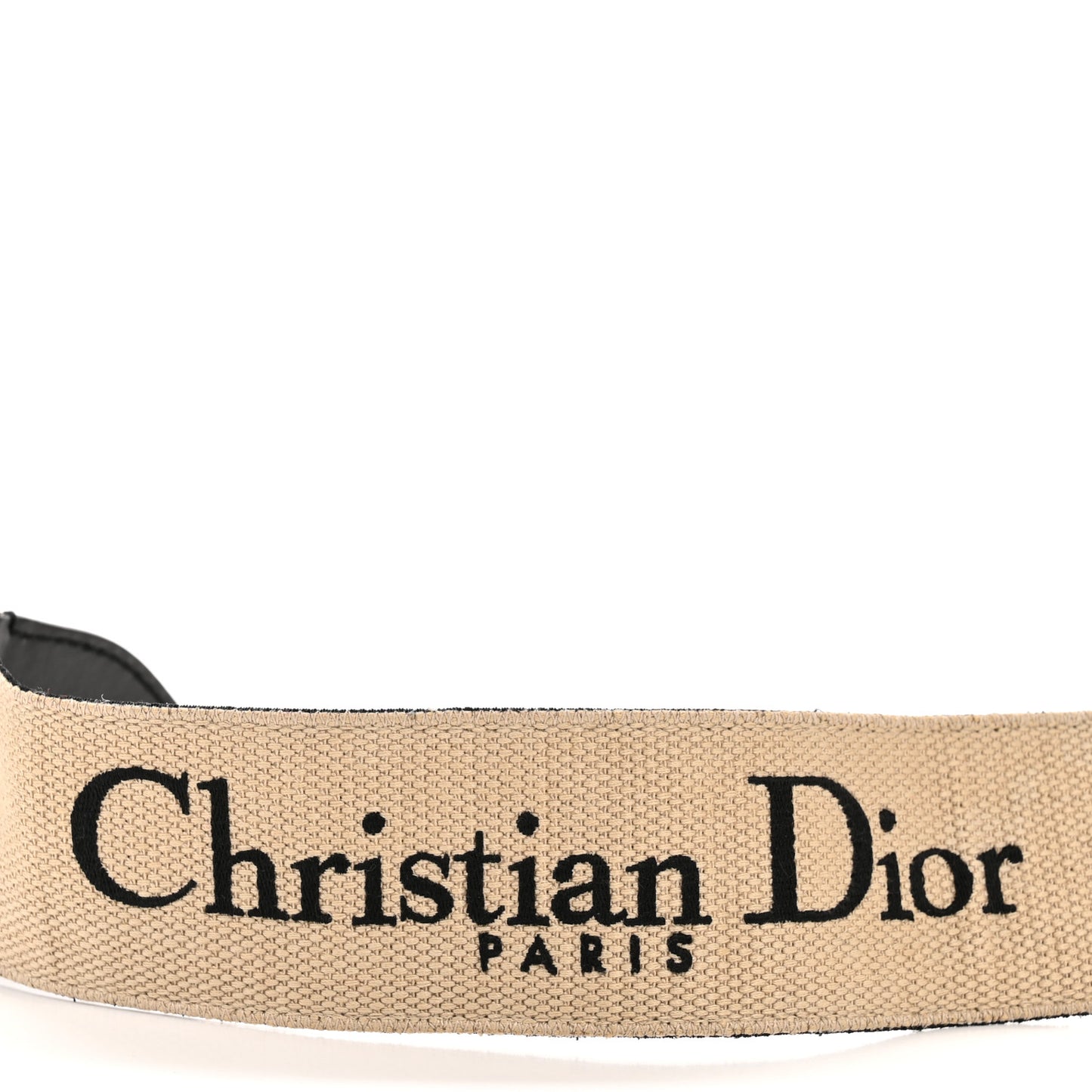 Canvas Embroidered Shoulder Strap Blue