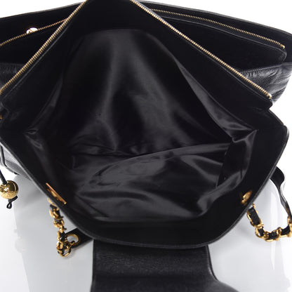 Chanel Caviar XL Weekender Bag Black 7 of 17