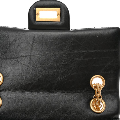 Chanel Aged Calfskin Quilted 2.55 Reissue Mini Flap Black 11 of 11