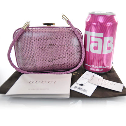 Gucci Python Broadway Box Clutch 2 of 8