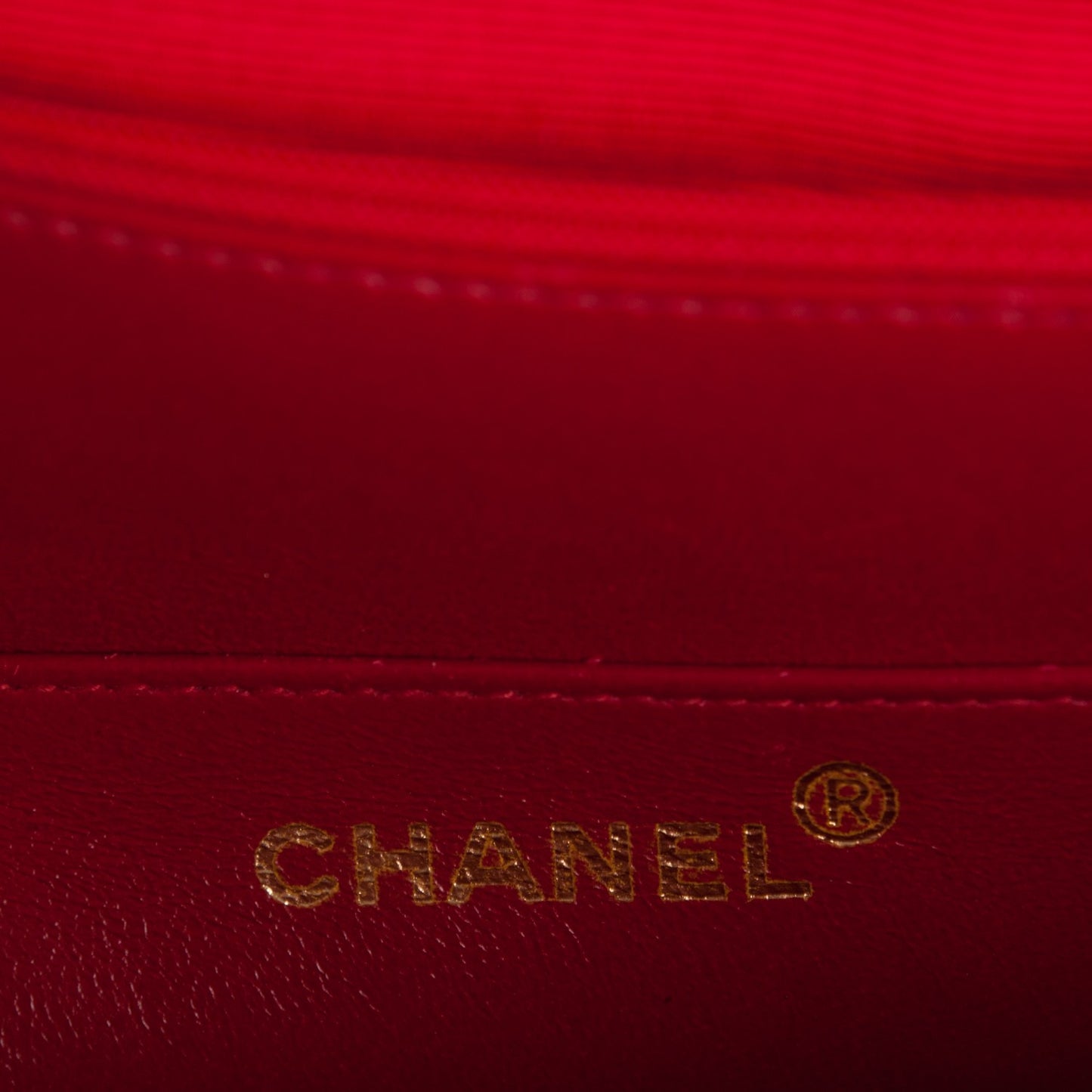Caviar Quilted Briefcase Laptop Bag Red