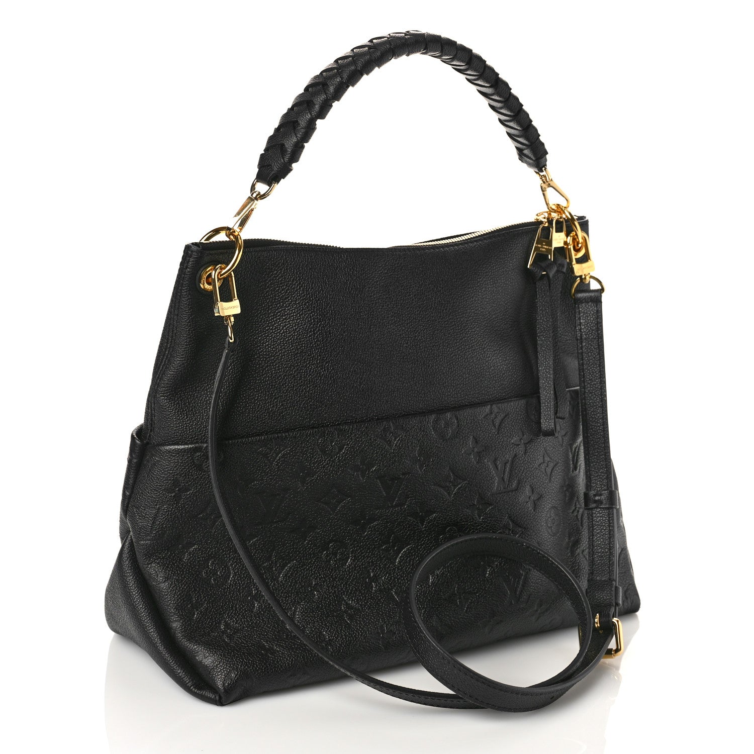 Louis Vuitton Empreinte Maida Hobo Black 3 of 8
