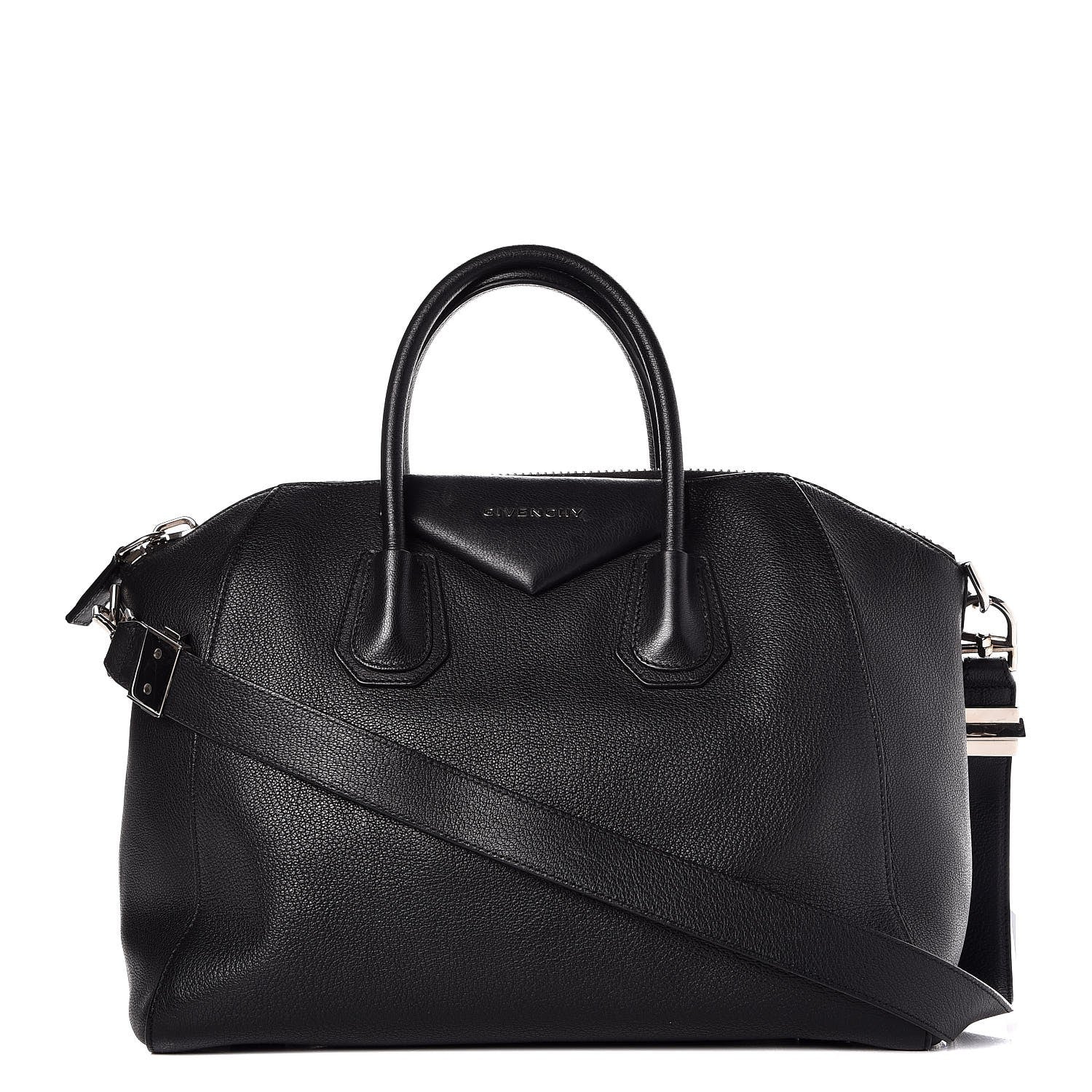 Givenchy Sugar Goatskin Medium Antigona Black 1 of 8
