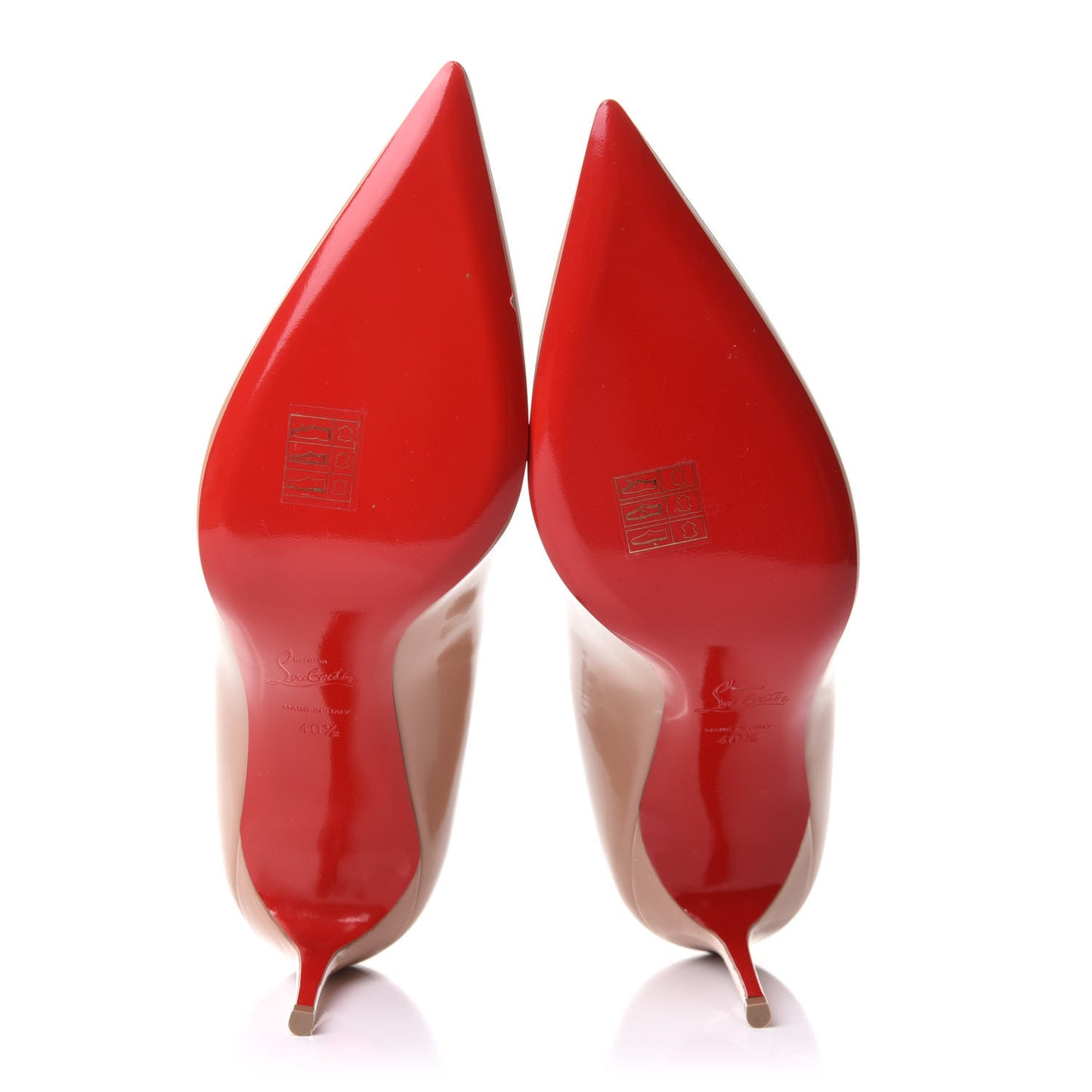 Patent Decollete 554 85 Pumps 40.5 Nude