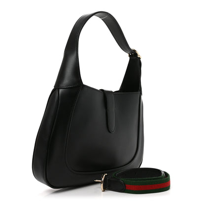 Gucci Calfskin Small Jackie Shoulder Bag Black 2 of 10