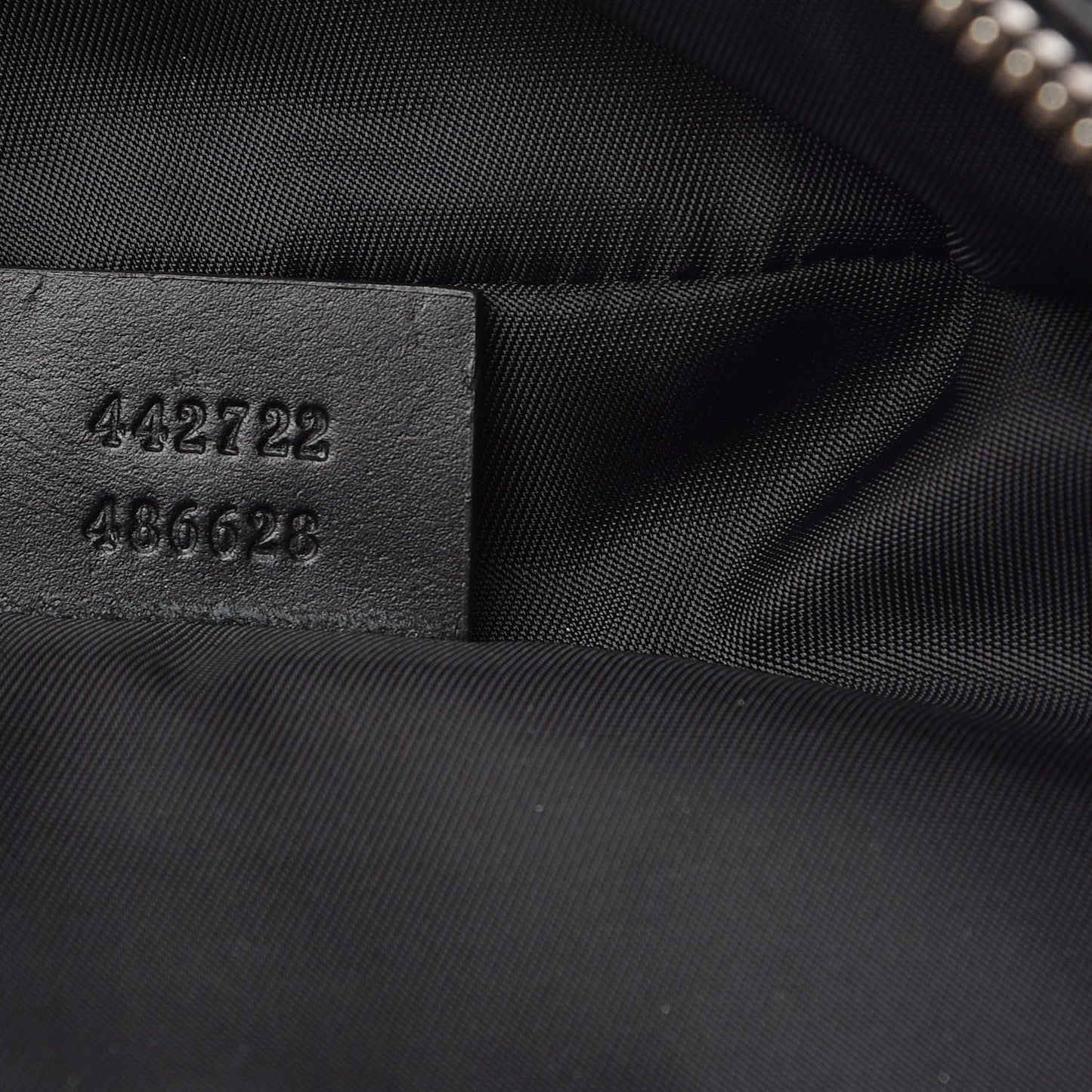 GG Supreme Monogram Web Dome Backpack Black