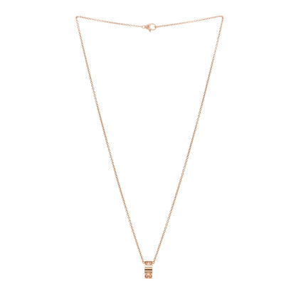 Louis Vuitton 18K Pink Gold Empreinte Pendant Necklace 3 of 4