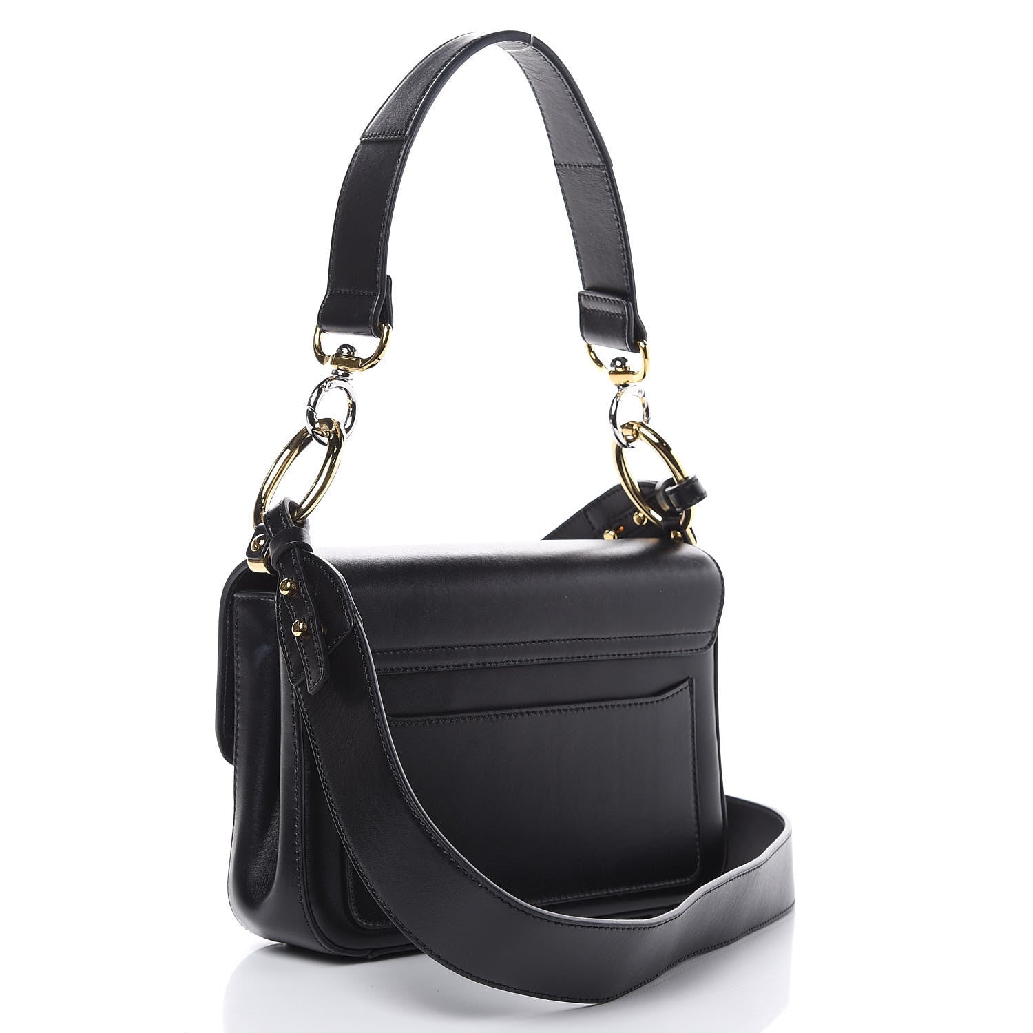 Chloe Calfskin Small C Double Carry Black 3 of 14