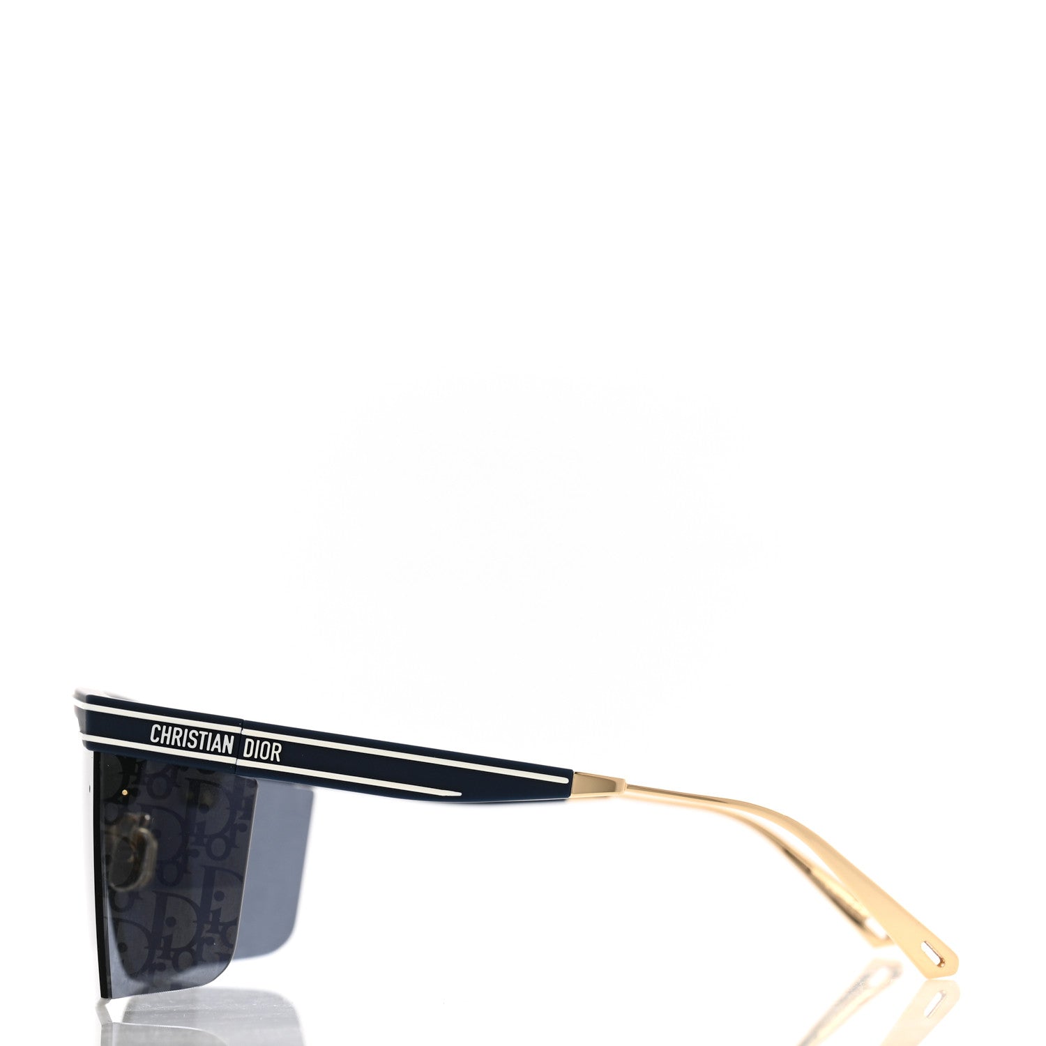 Christian Dior Oblique Diorclub M1U Mask Sunglasses Blue 3 of 7