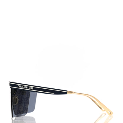 Christian Dior Oblique Diorclub M1U Mask Sunglasses Blue 3 of 7