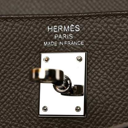 Hermes Epsom Kelly Sellier 25 Etain 6 of 18
