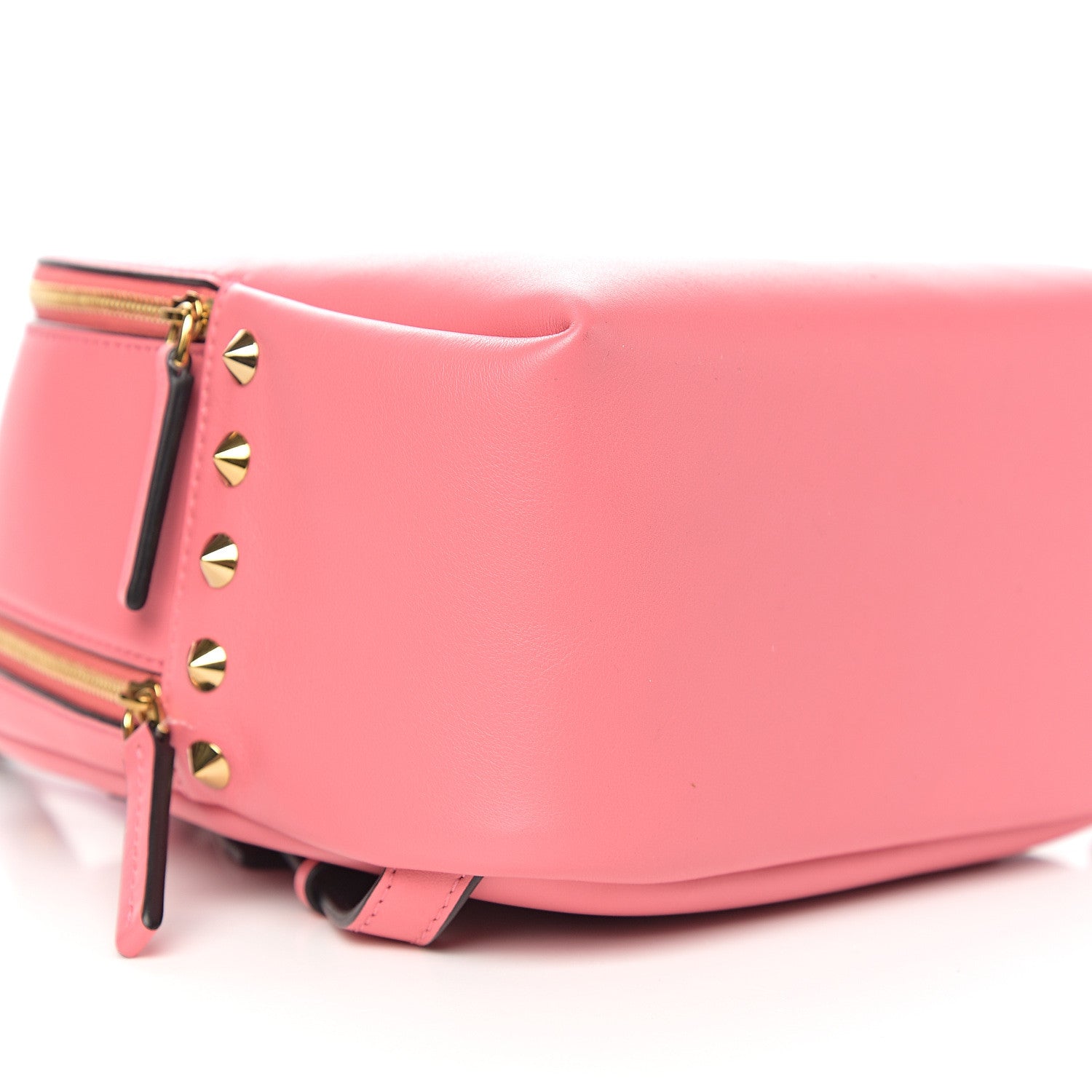 MCM Calfskin Mini Duchess Polke Studs Backpack Pink 6 of 9