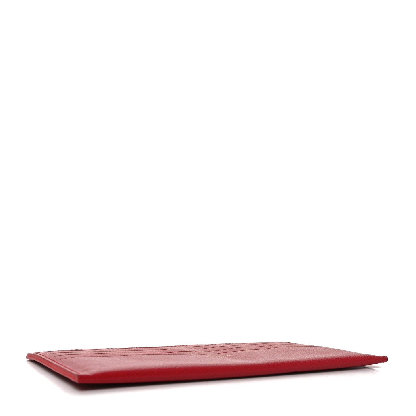 Calfskin Felicie Card Holder Insert Fuchsia