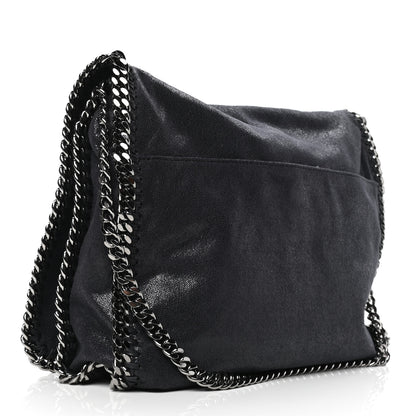 Stella McCartney Shaggy Deer Falabella Messenger Navy 2 of 5