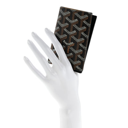 Goyard Goyardine Saint Pierre Card Holder Black 2 of 8