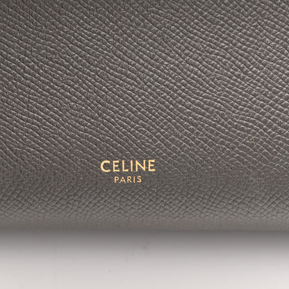 Celine Grained Calfskin Micro Belt Bag Grey 6 of 10