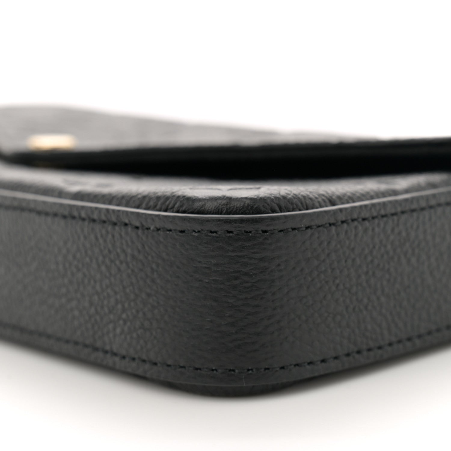 Louis Vuitton Empreinte Pochette Felicie Chain Wallet Black 10 of 11