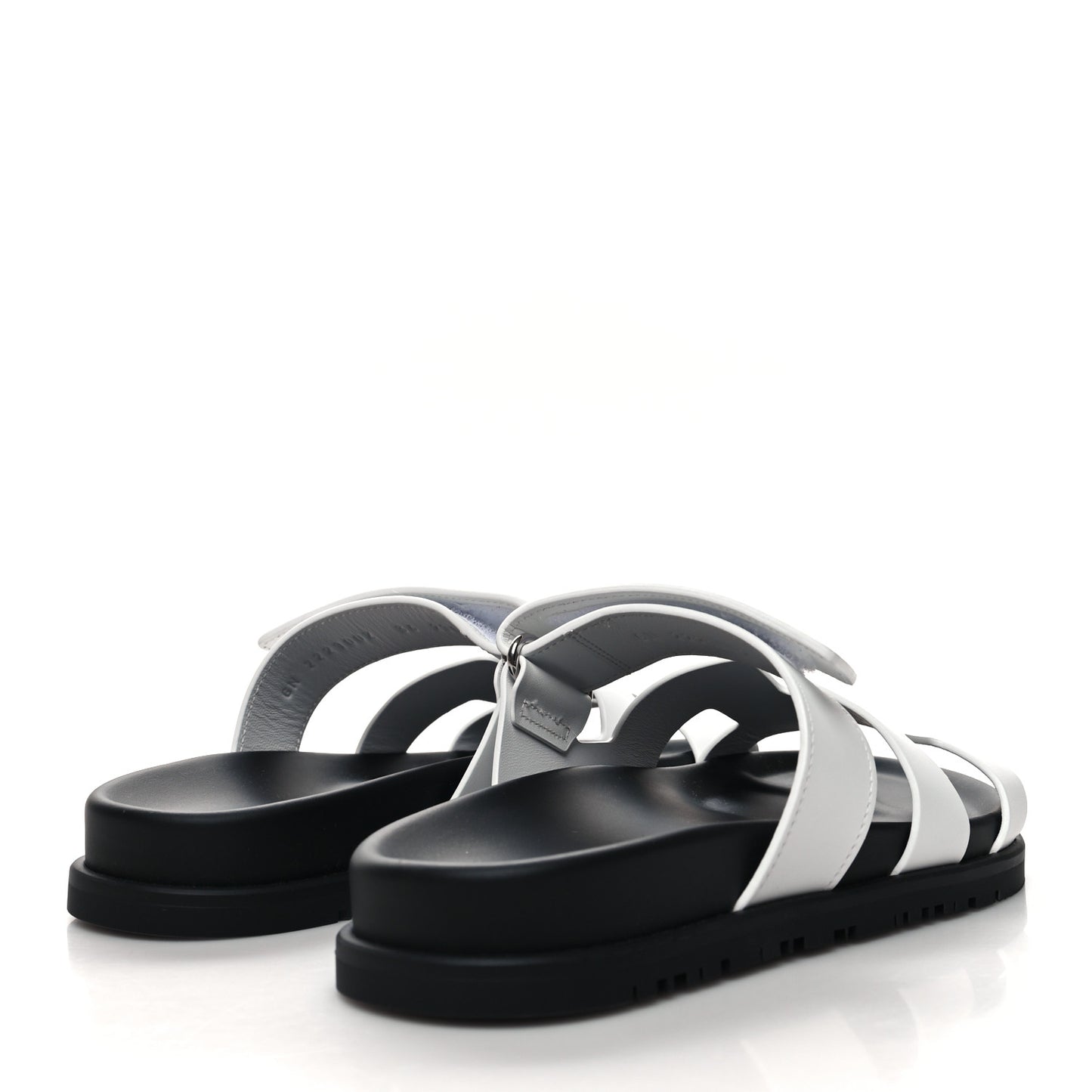 Calfskin Womens Chypre Sandals 36 White