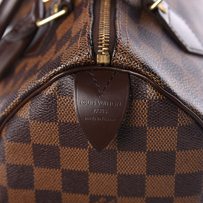 Louis Vuitton Damier Ebene Speedy 25 5 of 8
