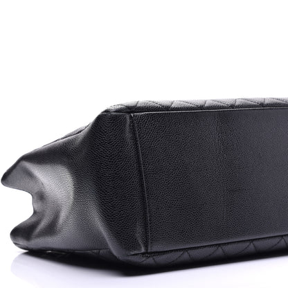 Chanel Caviar Quilted Grand Shopping Tote GST Black 7 of 8