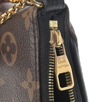 Louis Vuitton Monogram Pallas Clutch Black 8 of 10