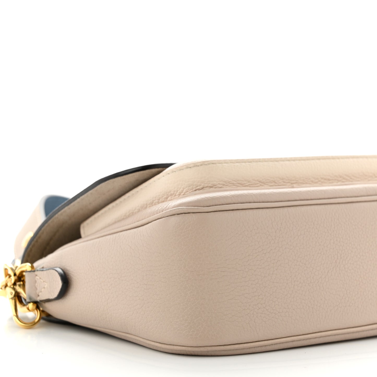 Grained Calfskin Lockme Tender Greige
