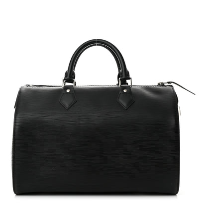 Louis Vuitton LOUIS VUITTON Epi Speedy 30 Black 1 of 12