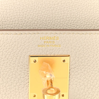 Hermes Togo Kelly Retourne 28 Beton 6 of 11