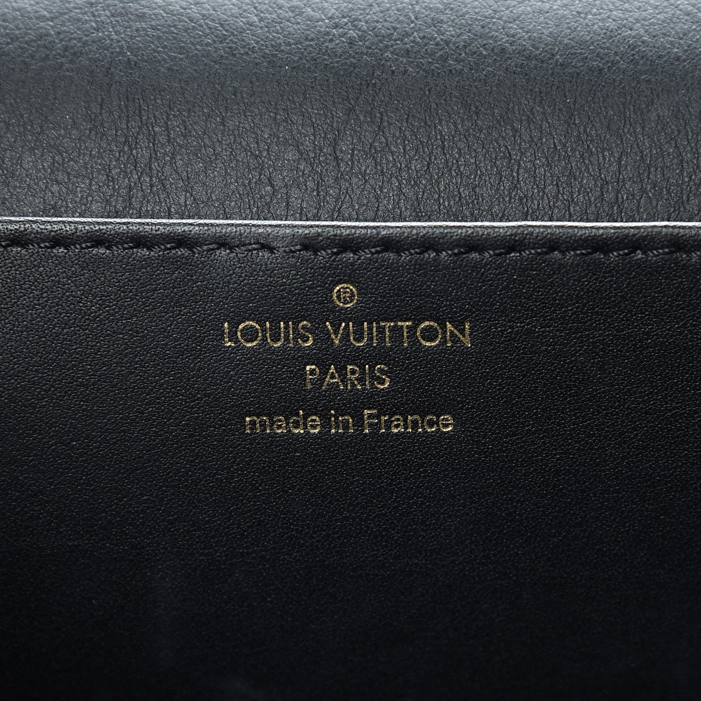 Grained Calfskin Vivienne NM Black