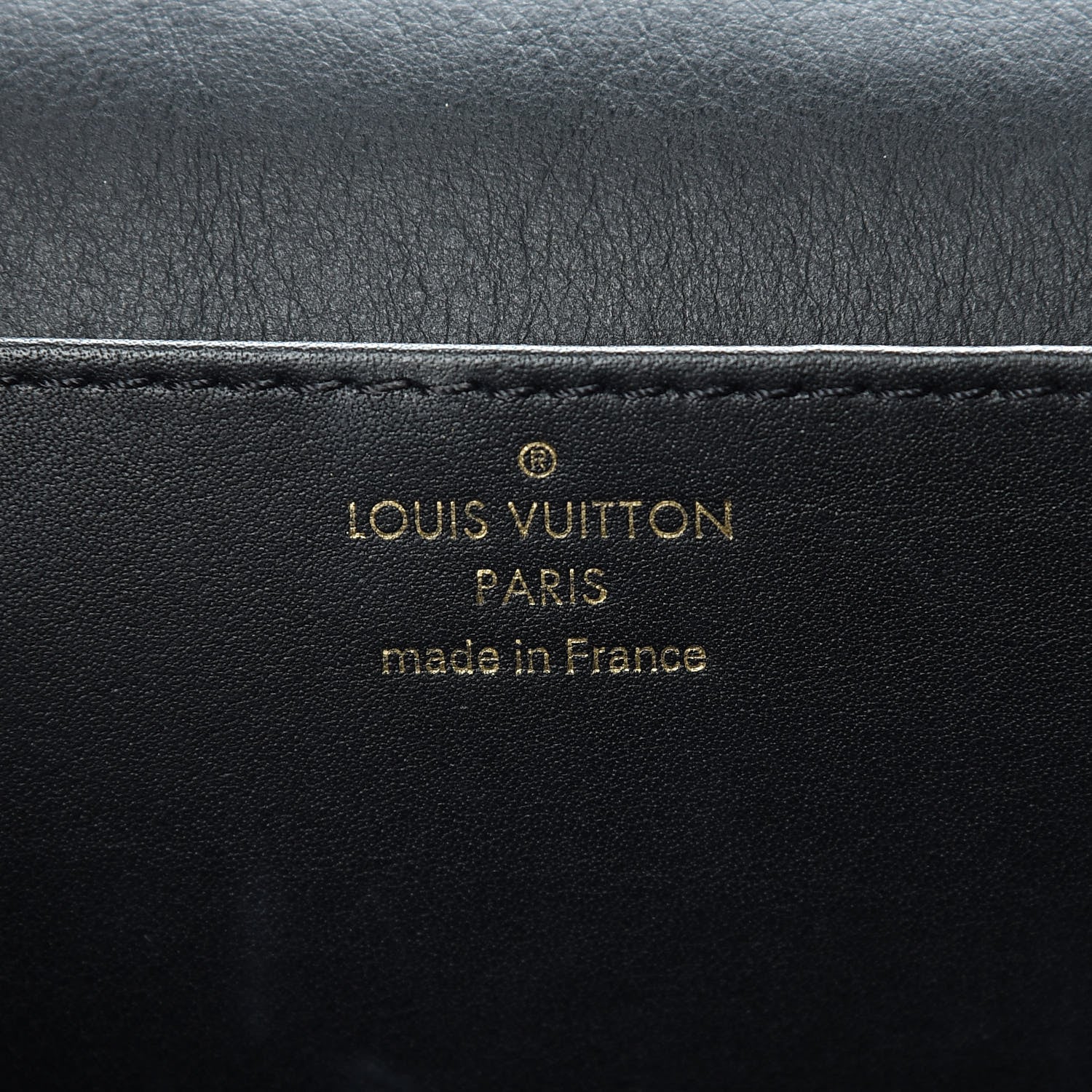 Louis Vuitton Grained Calfskin Vivienne NM Black 6 of 10