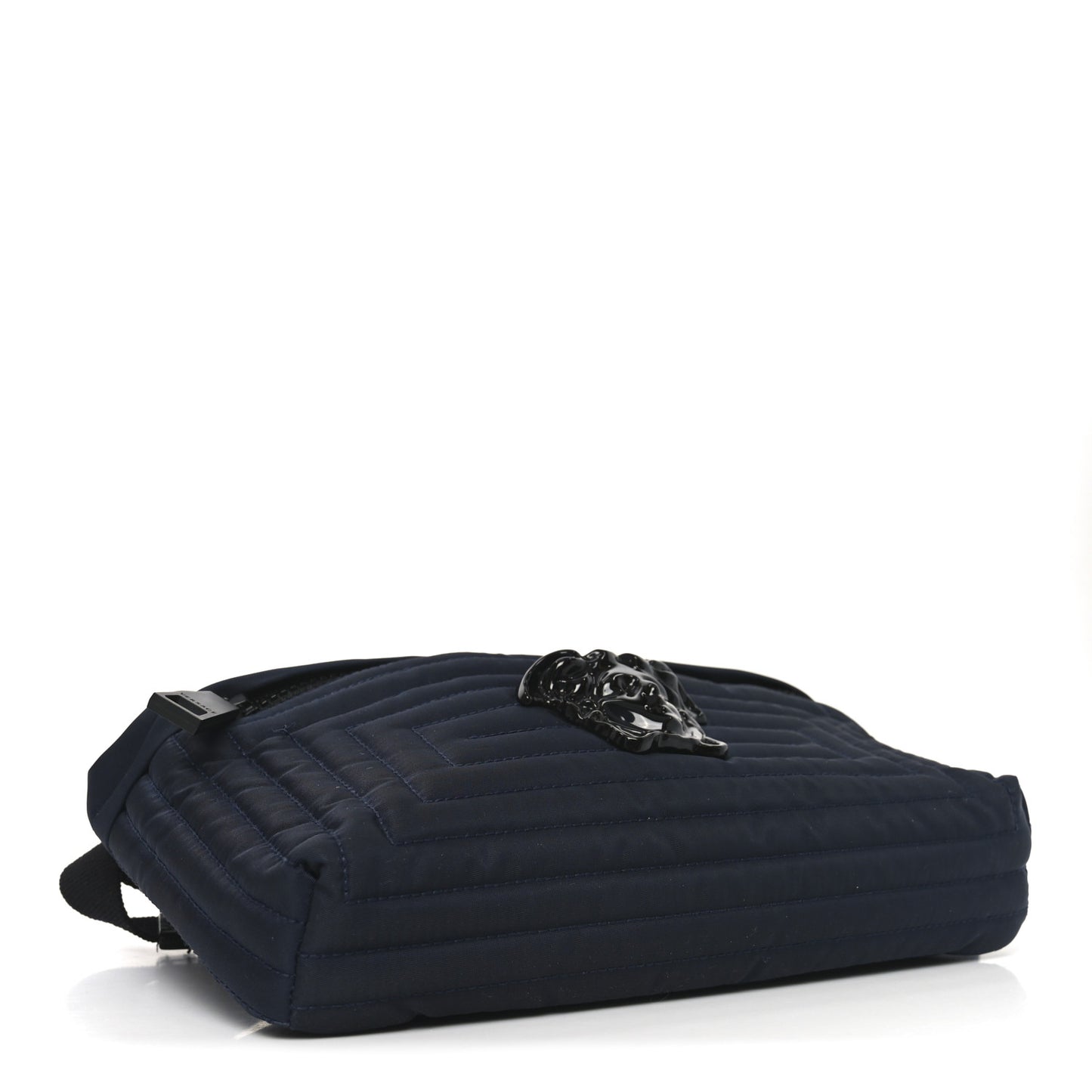 Nylon Palazzo Medusa Belt Bag Navy