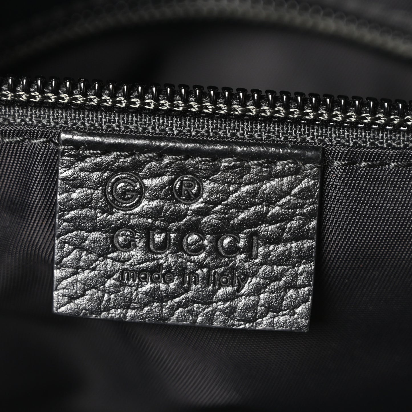 Nylon Monogram Tote Black