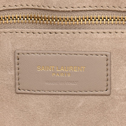 Saint Laurent Smooth Calfskin Le 5 A 7 Hobo Blanc Vintage 6 of 14