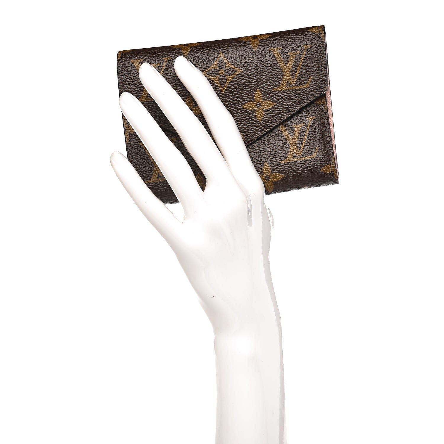 Louis Vuitton Monogram Victorine Wallet Rose Ballerine 2 of 7