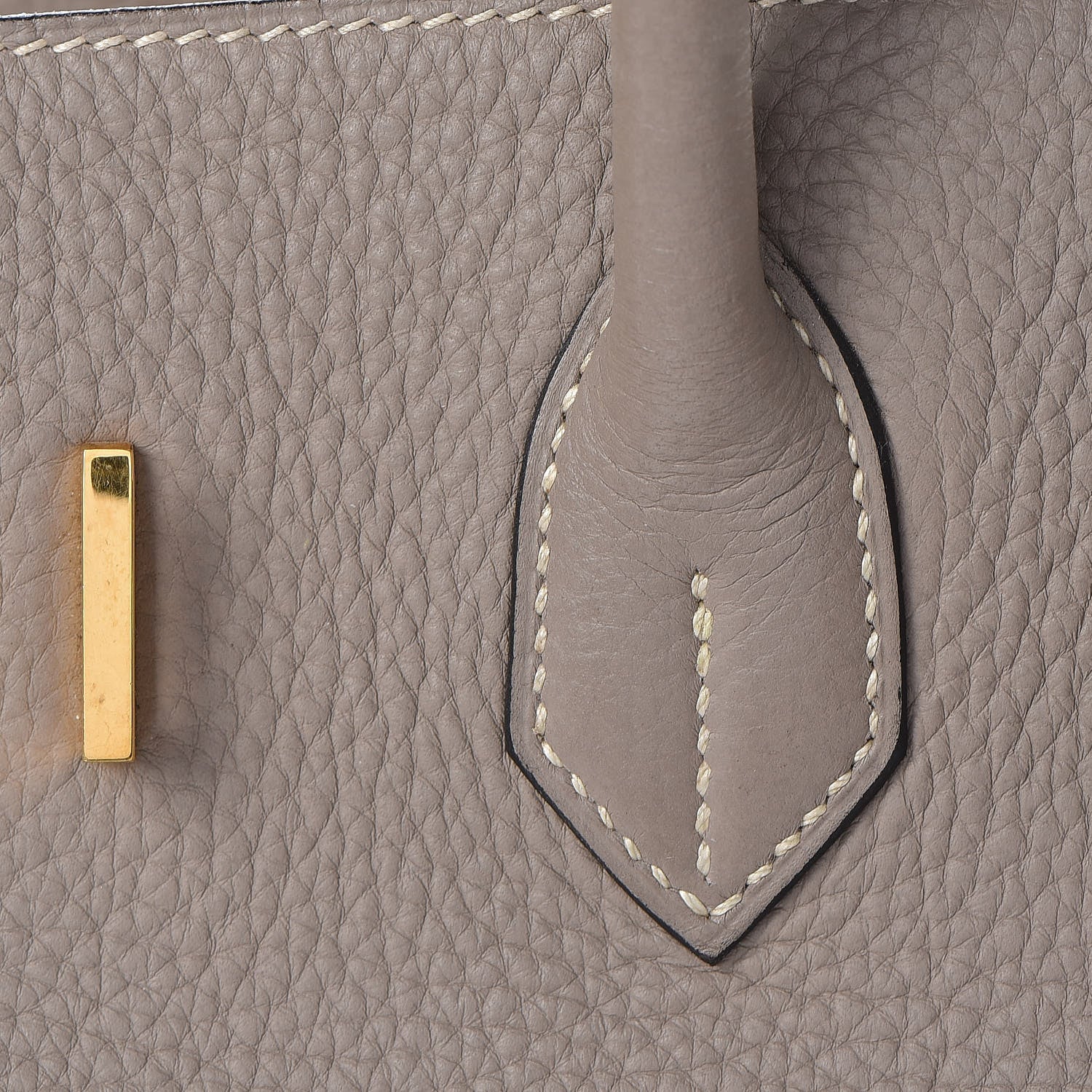 Hermes Taurillon Clemence Birkin 35 Gris Tourterelle 19 of 48