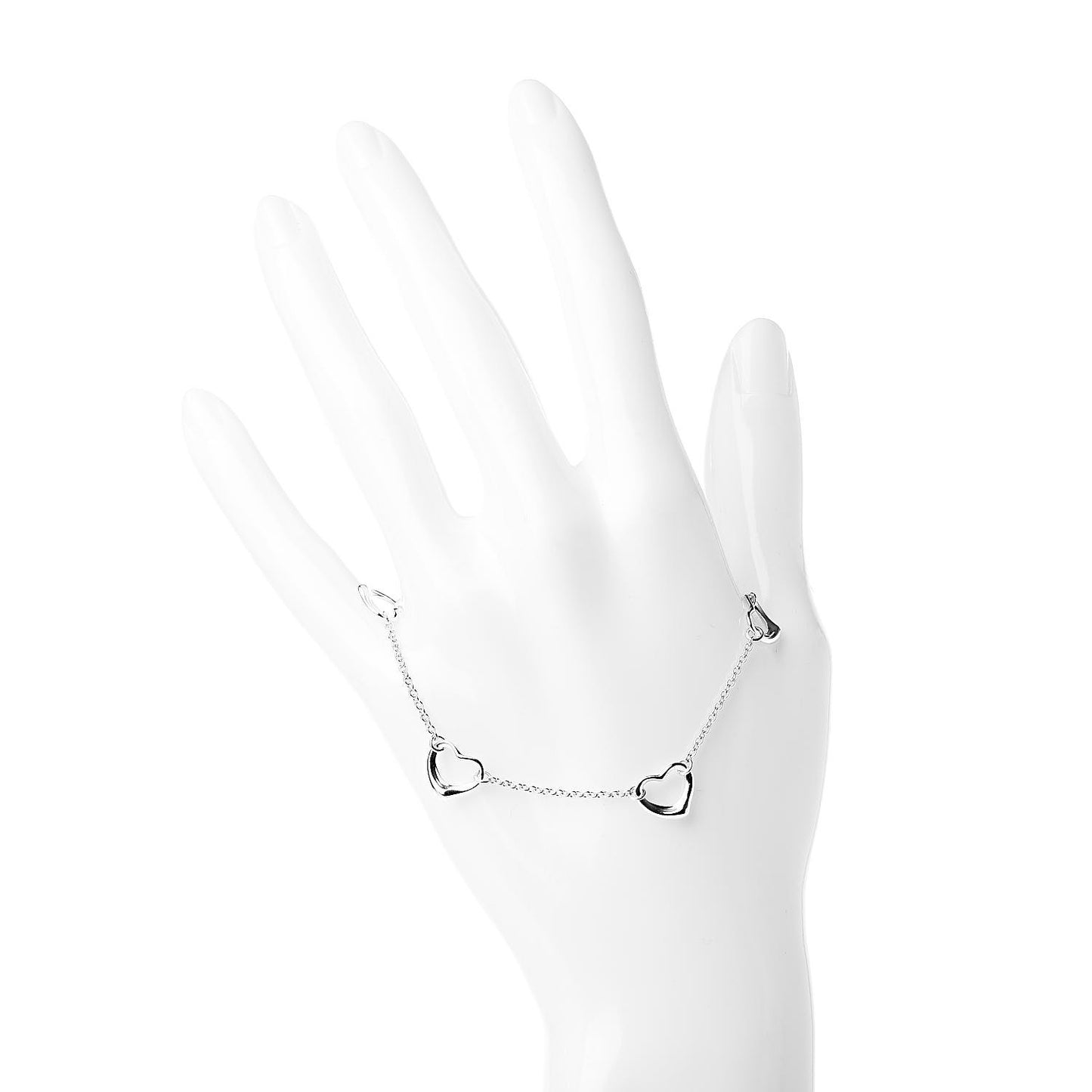 Sterling Silver Elsa Peretti Open Heart Bracelet