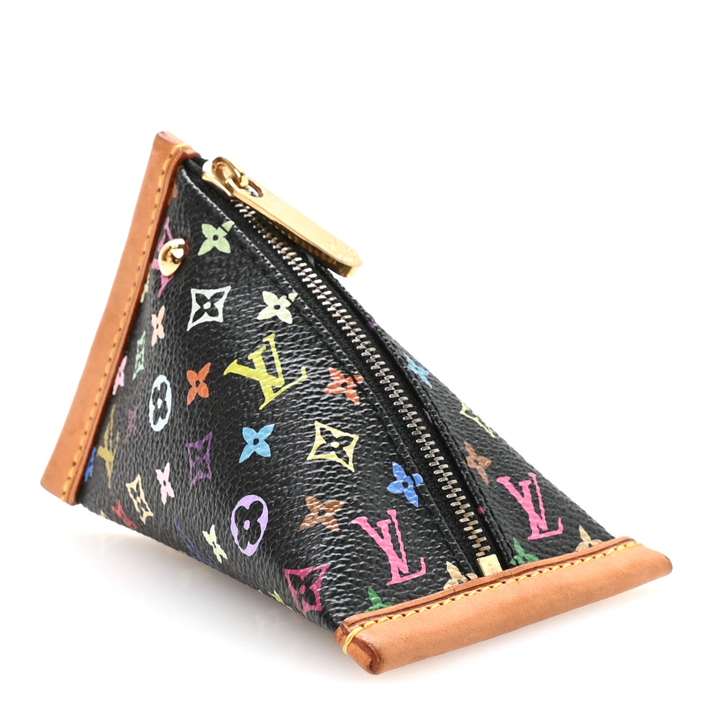 Monogram Multicolor Berlingot Coin Purse Black