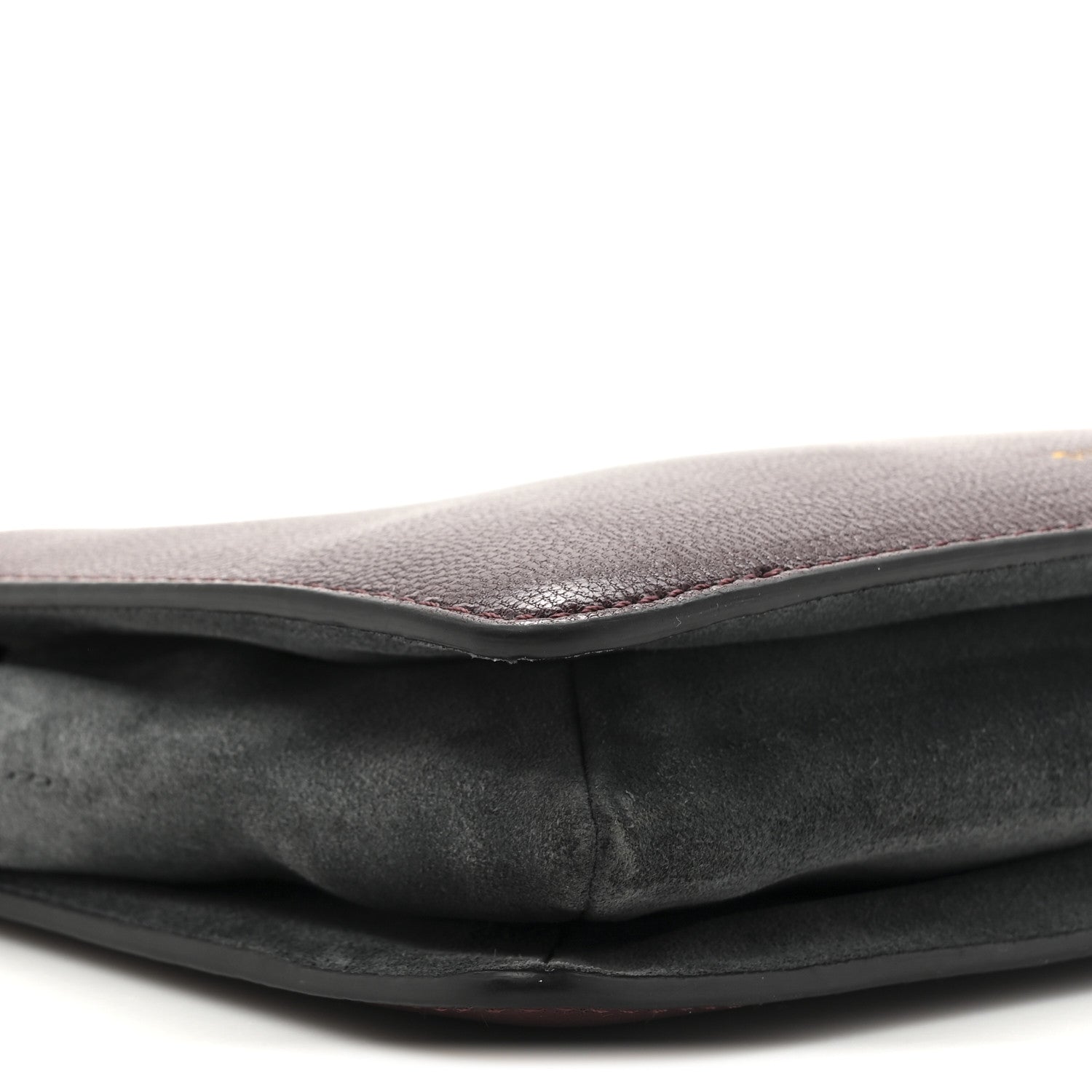 Givenchy Goatskin Suede Cross 3 Crossbody Bag Aubergine Grey 10 of 11