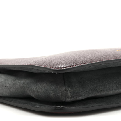 Givenchy Goatskin Suede Cross 3 Crossbody Bag Aubergine Grey 10 of 11