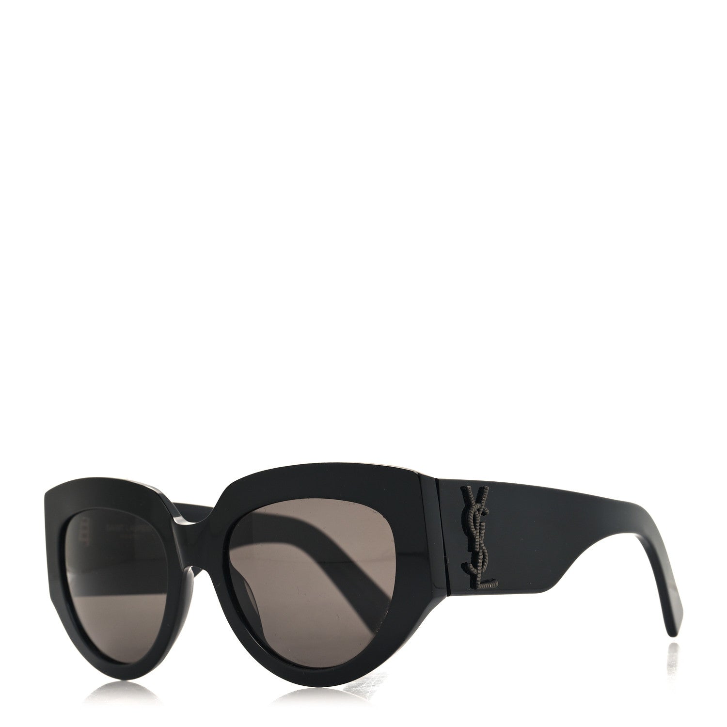 Saint Laurent Acetate Rope Sunglasses SL M26 Black 1 of 8