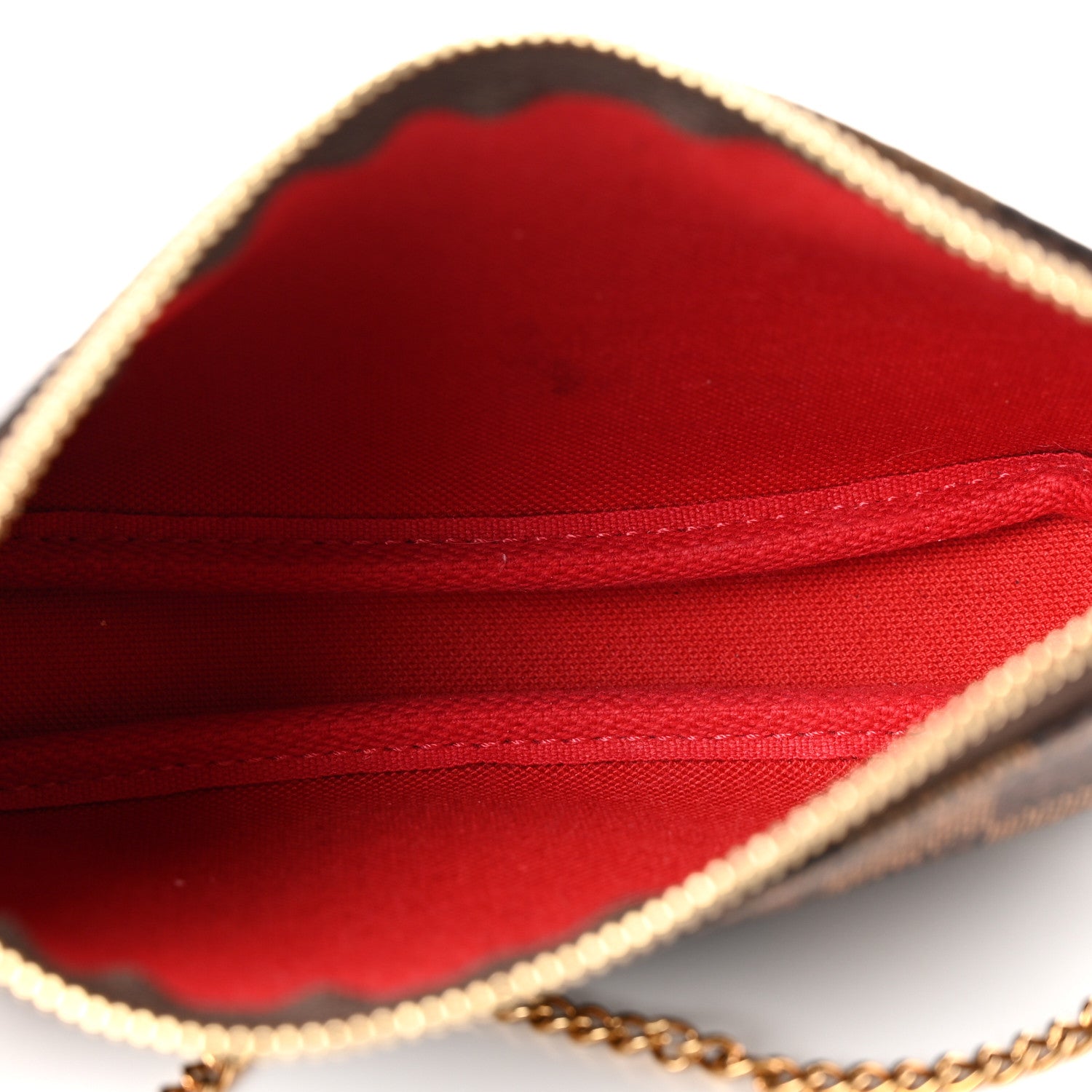 Louis Vuitton Damier Ebene Mini Pochette Accessories 5 of 7