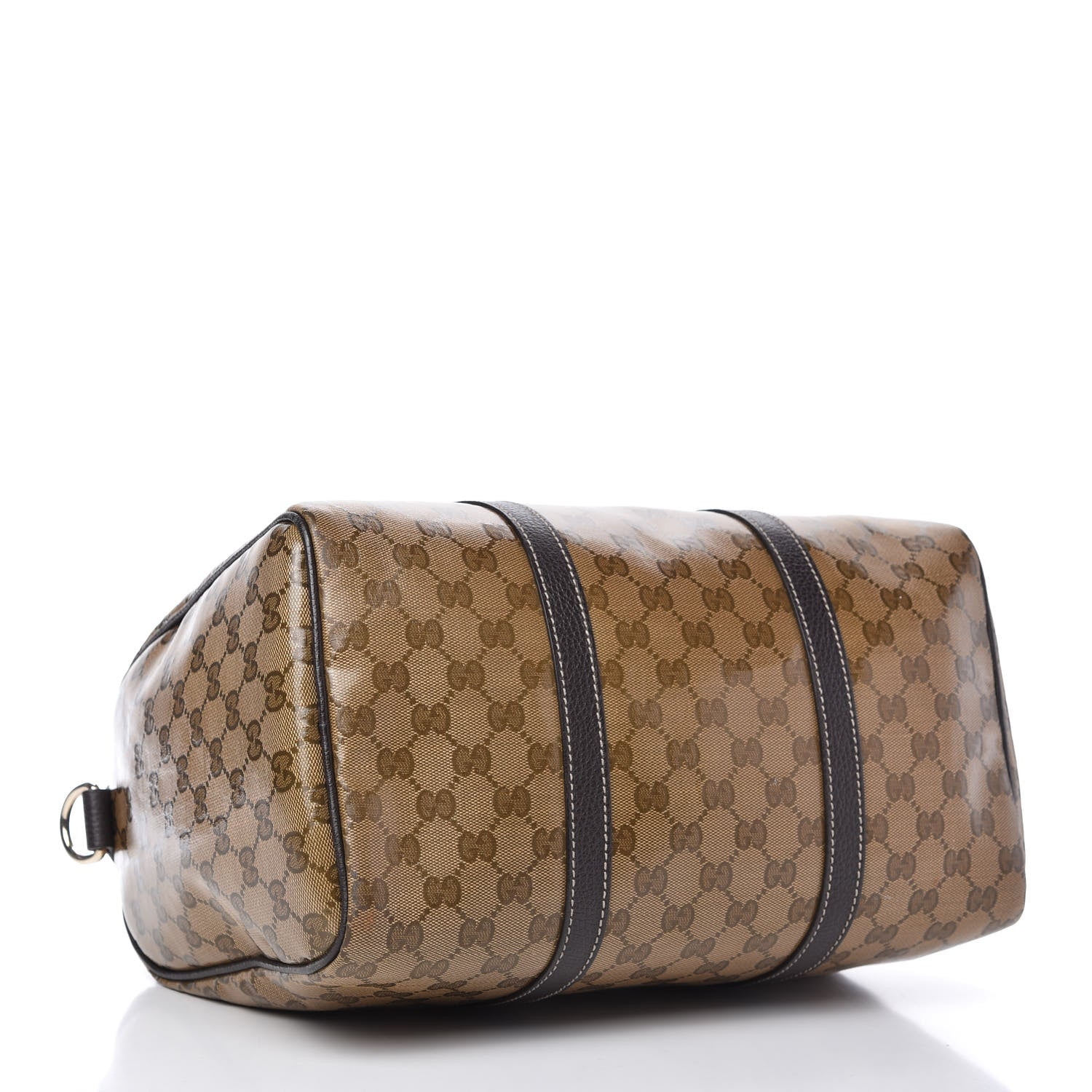 Gucci Crystal Monogram Medium Joy Boston Dark Brown 4 of 10