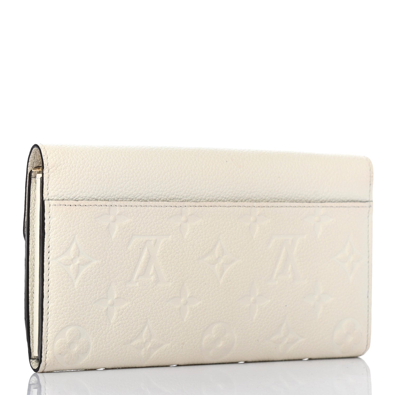 Louis Vuitton Empreinte Sarah Wallet NM Ivory 2 of 5