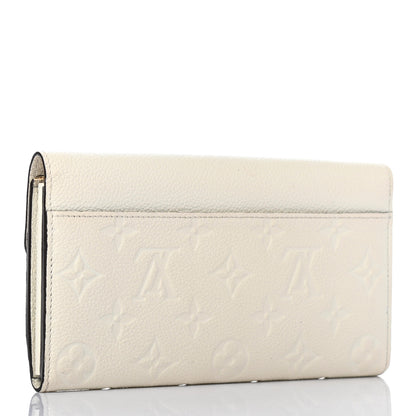 Louis Vuitton Empreinte Sarah Wallet NM Ivory 2 of 5