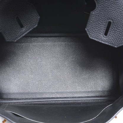 Hermes Togo Birkin 30 Black 7 of 8