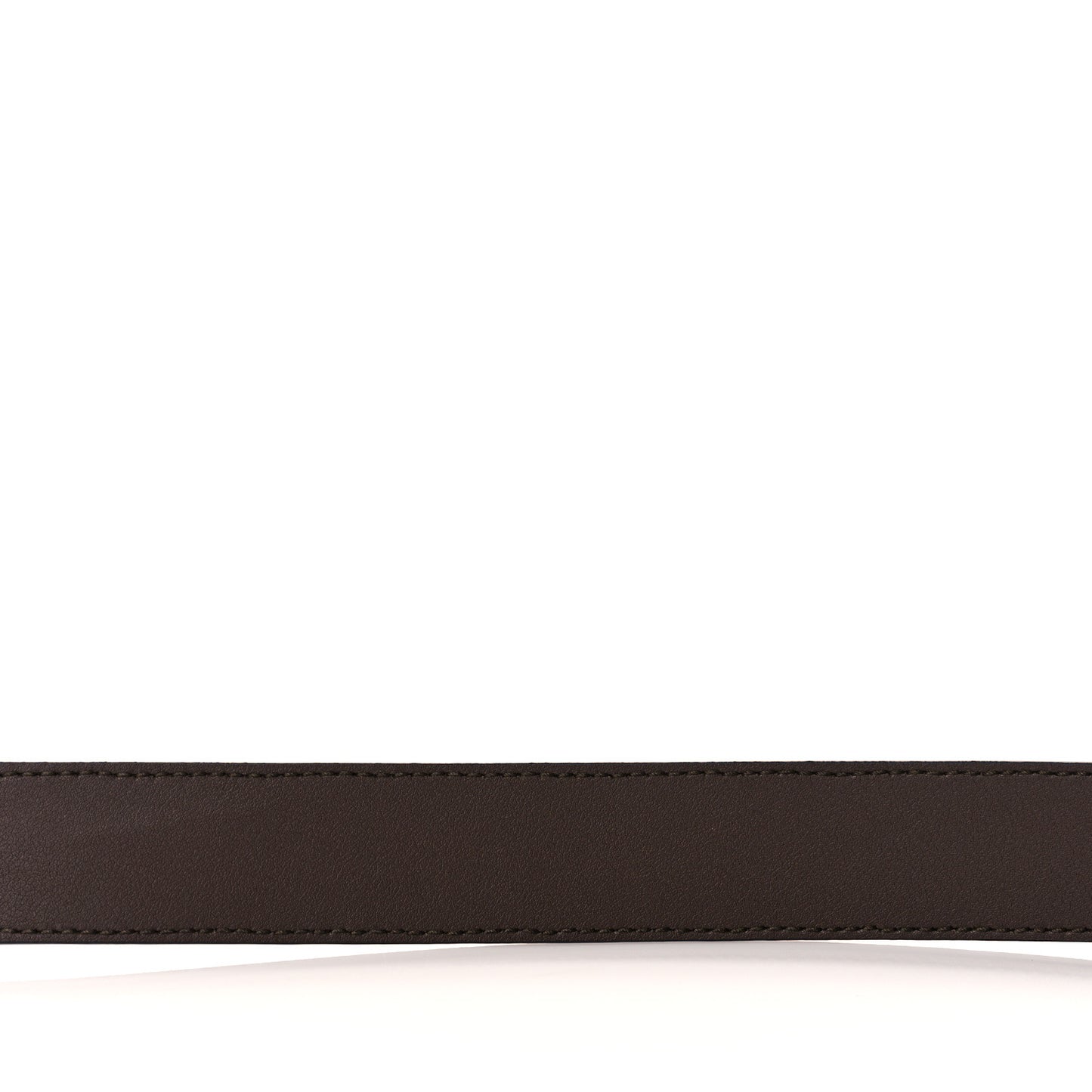 GG Supreme Monogram Matte Plutone Calfskin Double G 30mm Belt 85 34 Beige Ebony New Acero