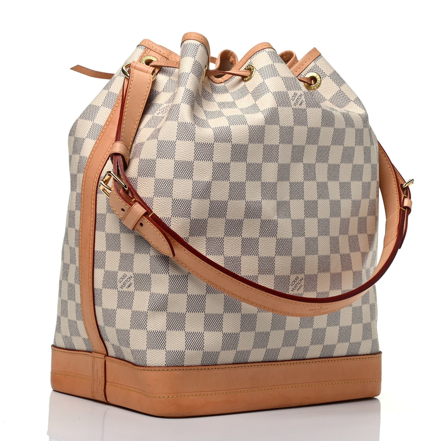 Louis Vuitton Damier Azur Noe 3 of 10